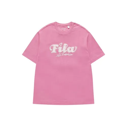 FILA FUSION T-Shirt Unisex Begonia Barbie Pink