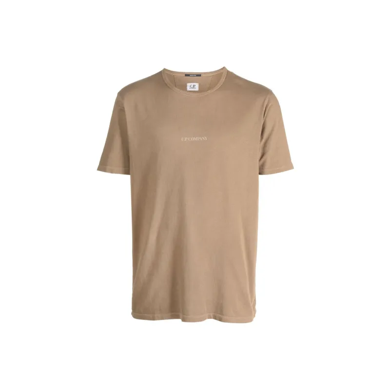 C.P.Company Logo print T shirt-0