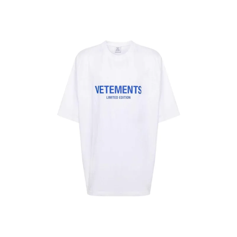 Vetements Logo print Cotton T shirt-0
