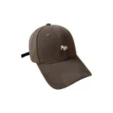 (Small Fox Brushed Baseball Cap) Dark Gray