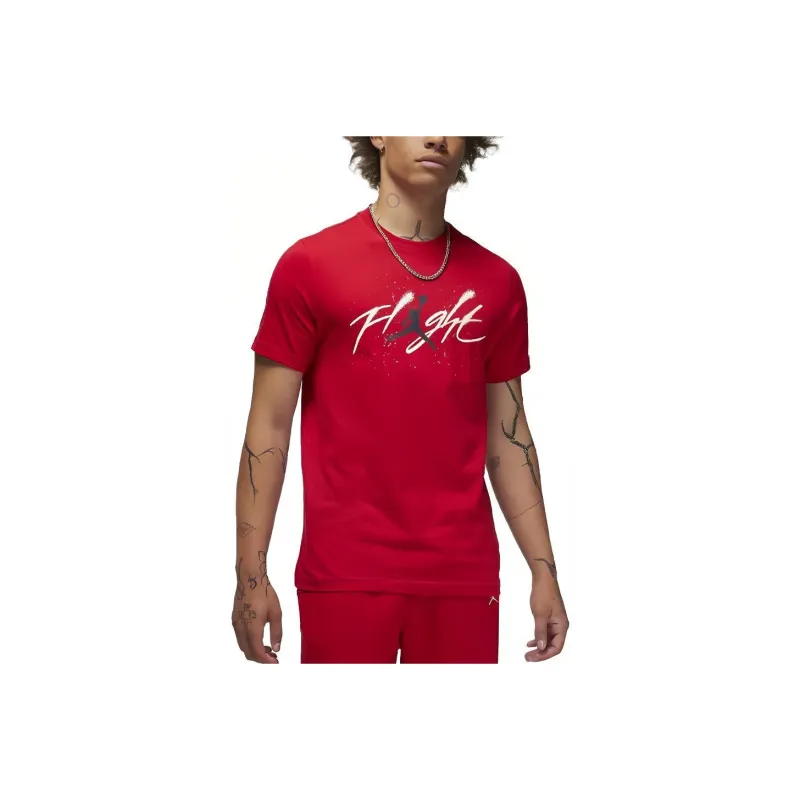 JORDAN T Shirts Men Gym Red-0