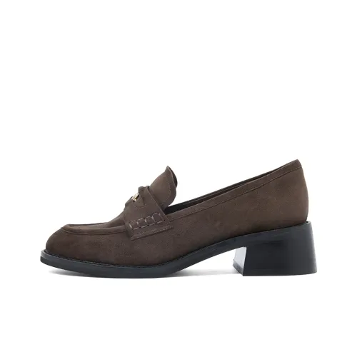 COMELY Loafers Women's Cocoa Coffee