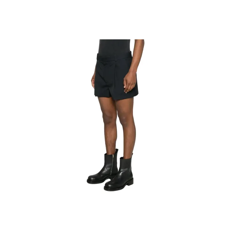 GUCCI Wool Twill Shorts-3