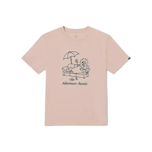 Vans T-Shirts Unisex Smoke Pink