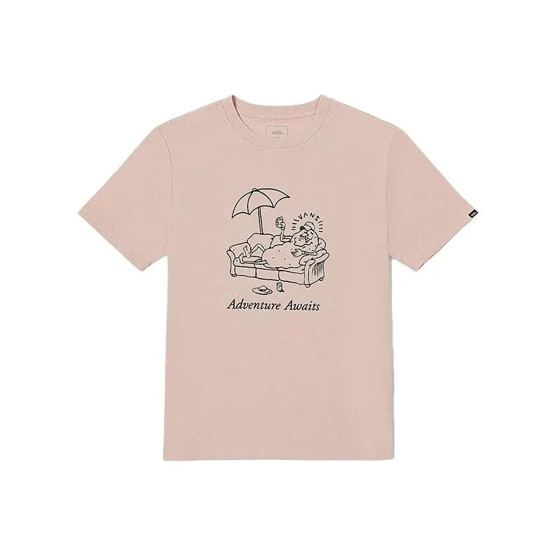 Vans T Shirts Unisex Smoke Pink-0