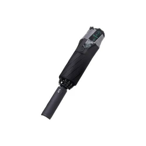 FEINUO Fully Automatic Car Mounted Sun Umbrella With Reflective Strap LED Light Storm Resistant Umbrella