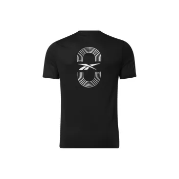 Reebok RUNNING GFX TEE T-Shirt Men's Black