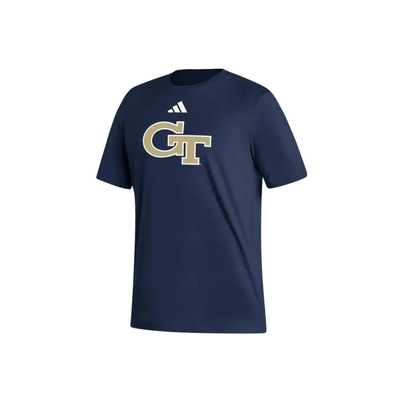 Adidas Free Shipping With AdiClub Georgia Tech Playmaker Tee-0