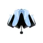 Sky Blue-Manual 8-Rib Sunny and Rainy Dual-Use Vinyl Version