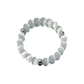 Inkopper Glass Cat Eye Bracelets Unisex