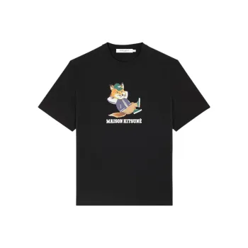 Maison Kitsune T Shirts Men Black