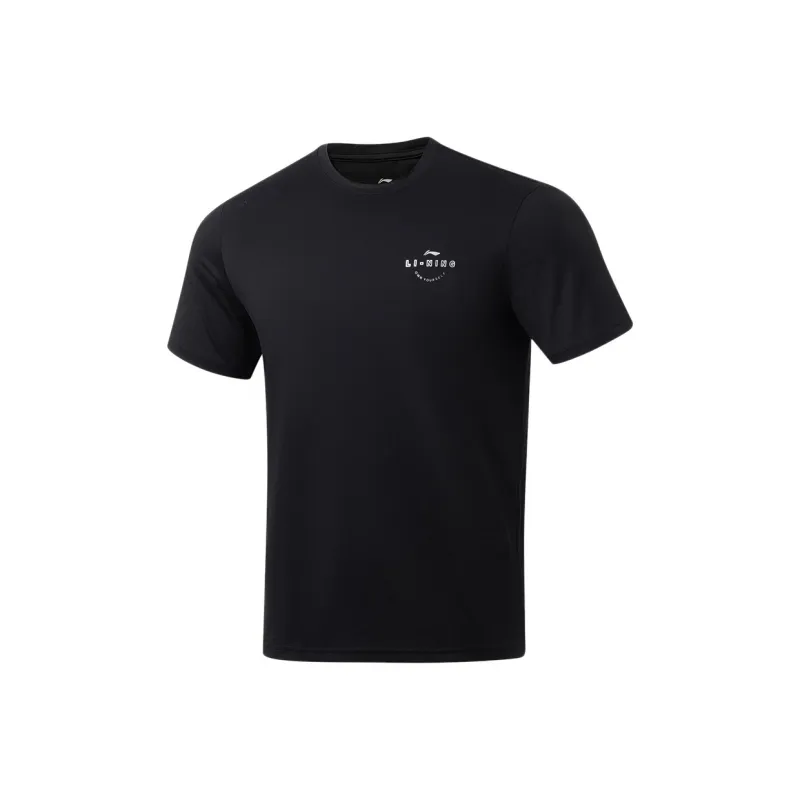 LiNing Fitness Series Regular T Shirt Men's Black-0