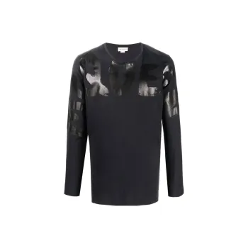 Alexander McQueen FW22 T Shirt Men's Dark Blue