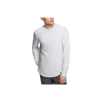 GUESS SS24 Colima Striped Tee T-Shirt Men's White