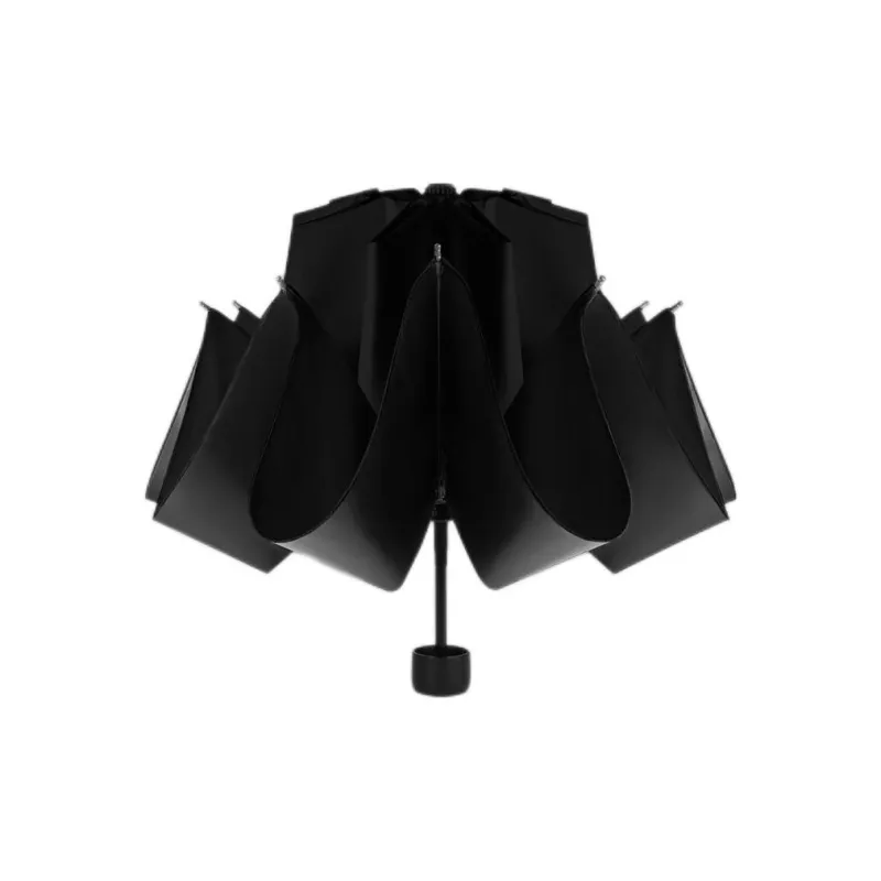 FEINUO Manual Model Sunny And Rainy Dual Use Umbrella Foldable Thickened Vinyl Sun Protection Canopy-0
