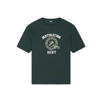 DKNY T-Shirts Men Olive Green