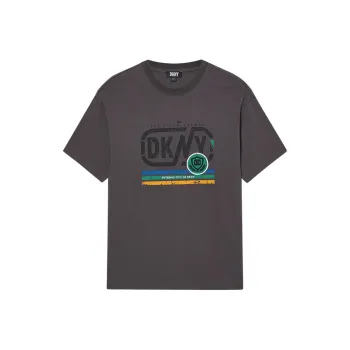 DKNY T-Shirts Men Dark Gray