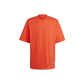 Adidas T Shirts Unisex Bright Red