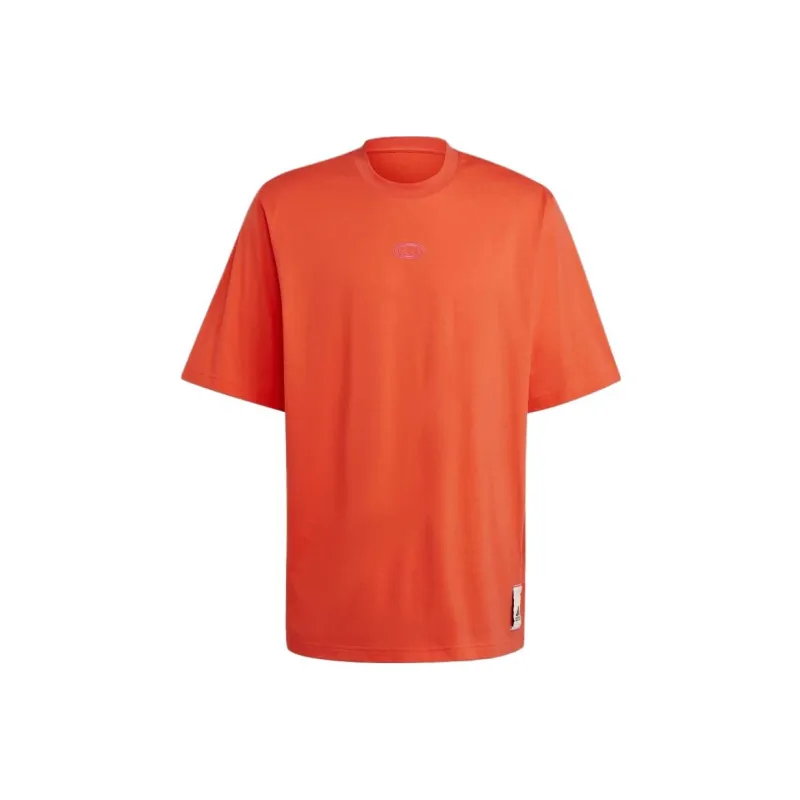 Adidas T Shirts Unisex Bright Red-0