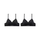 [2 Pack]Black+Black