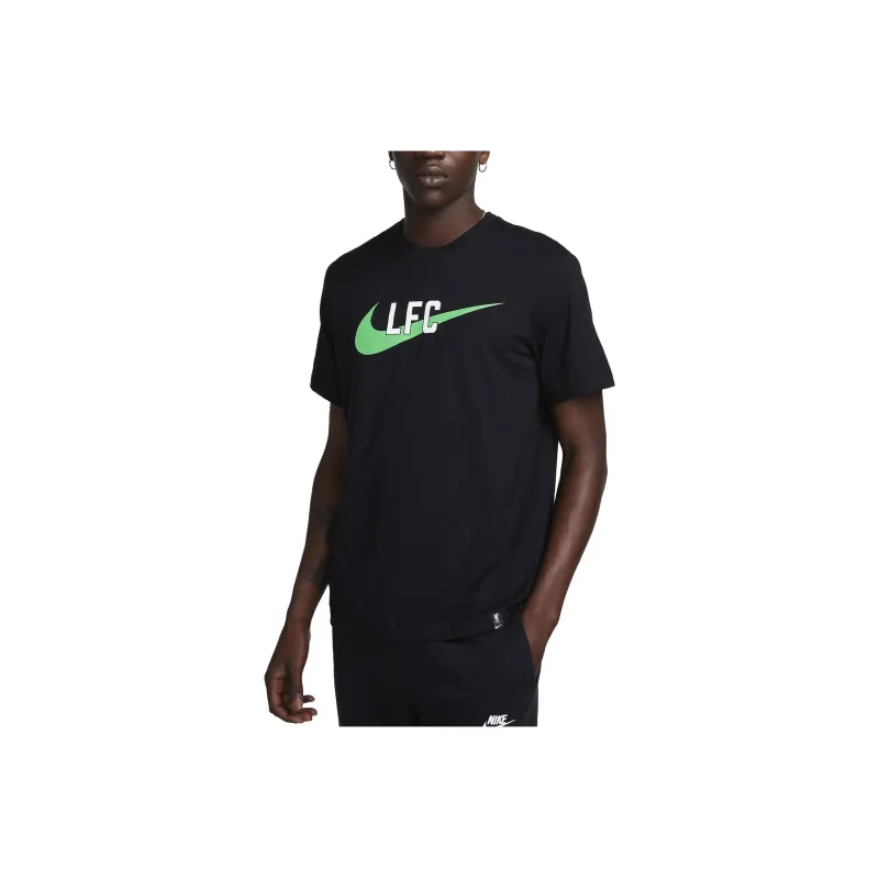 Nike Liverpool T Shirts Men Black-0