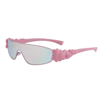 MUYKUY Metal Round Sunglasses Women's