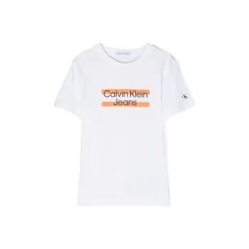 Calvin Klein Front Logo print T shirt