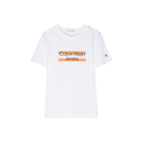 Calvin Klein Front Logo print T shirt