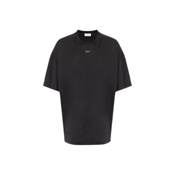OFF WHITE Caravaggio Painting Print Cotton T Shirt