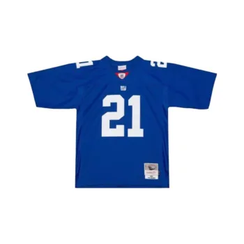 Mitchell Ness Nfl Dark 'Giants 2005 Tiki Barber' Jersey