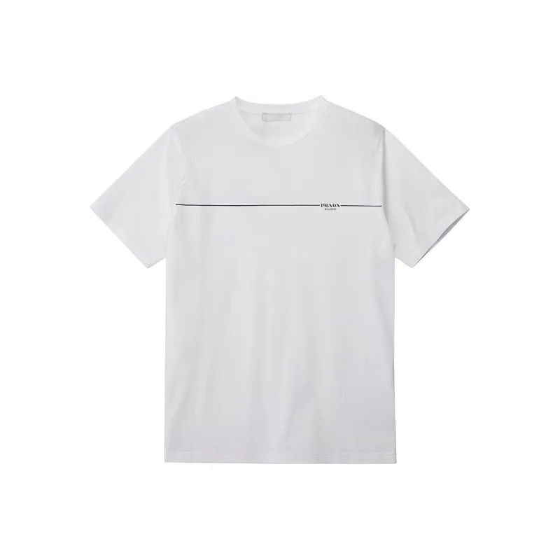 PRADA T Shirts Men White-0