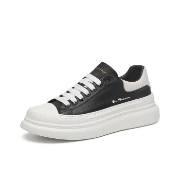 BEN SHERMAN Slip Resistant, Balance, Lightweight Low Top Skateboard Shoes Men's