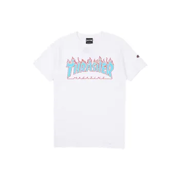 Champion X Thrasher T-Shirts Unisex White