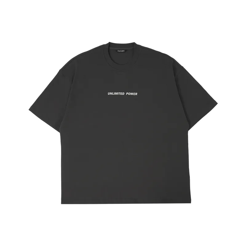 LUJIAMEN T-Shirt Unisex Black/White/Dark Gray/Dark Gray-8