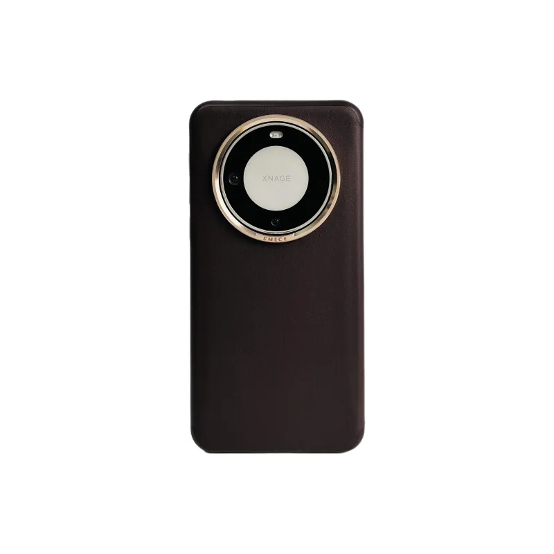 Wei Xin Leather Material Liquid Metal Lens Ring M Phone Cases Compatible With Huawei Mate 70/60 Pro/Pura 70/70 Pro+-8