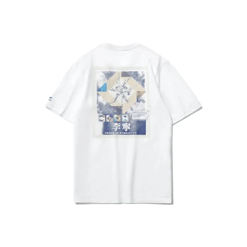 LINING Sports Fashion Collection T Shirts Unisex White-0