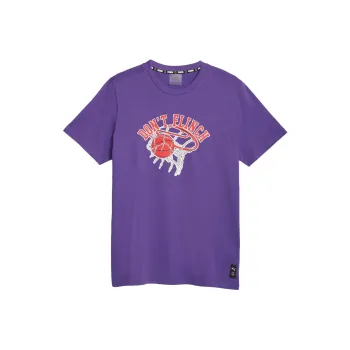 PUMA Blueprint T Shirts Men Violet