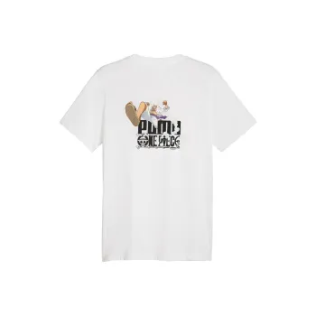 PUMA x ONE PIECE T Shirt Unisex White
