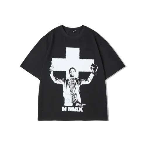 N-MAX T-Shirts Unisex Black