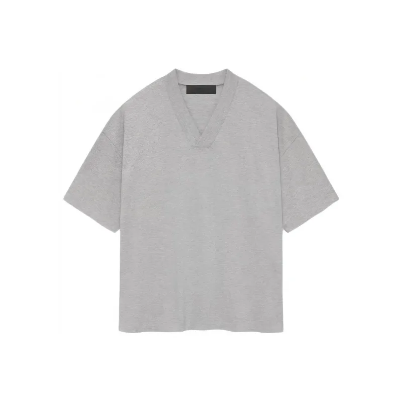 Fear Of God Essentials Logo embossed Cotton T shirt-0