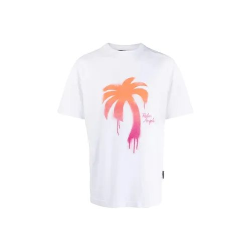 PALM ANGELS Sprayed Palm Classic T Shirt