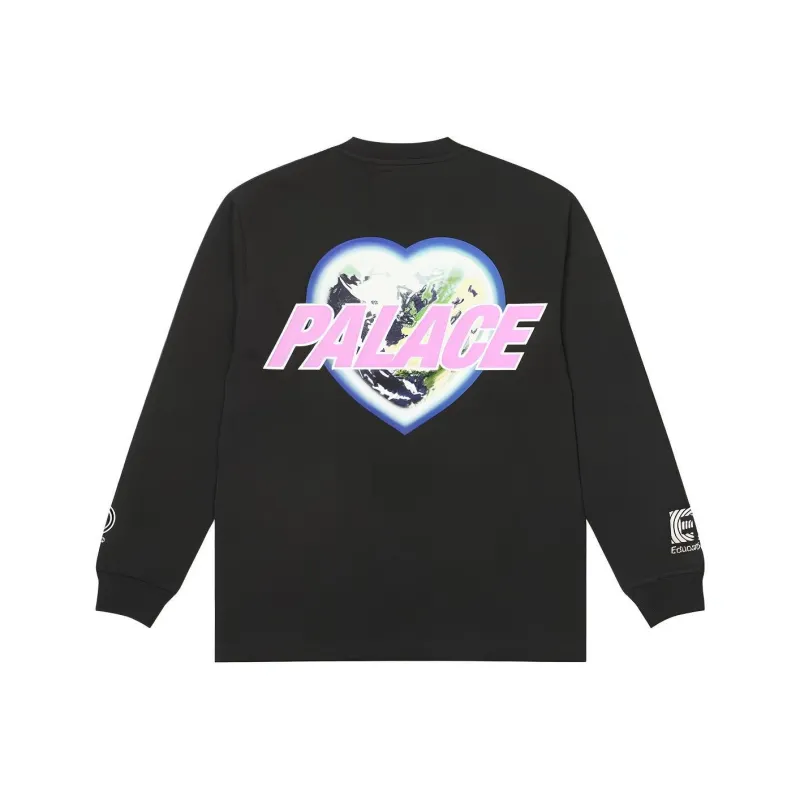 PALACE X Rapha Ef Education First Long Sleeve T Shirt-0