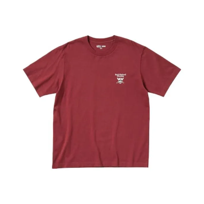 UNIQLO x One Piece Film Red T Shirt Men's Red-0