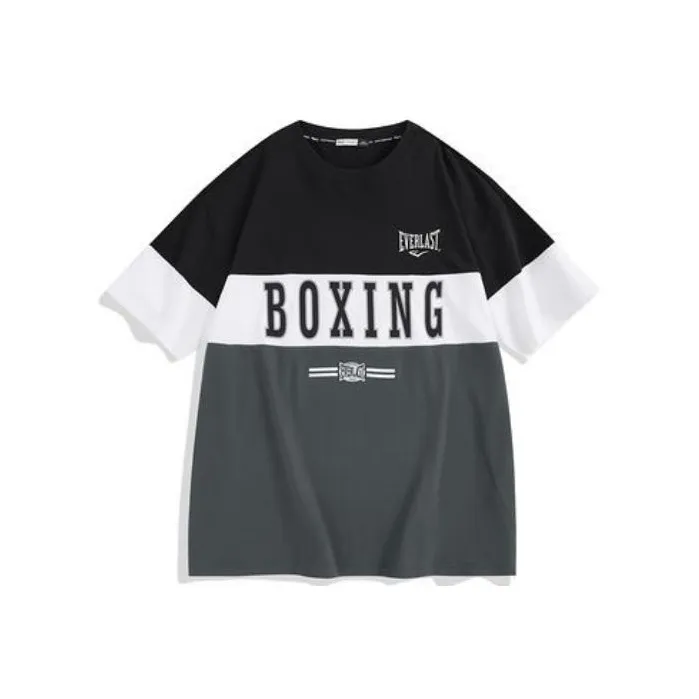 Everlast X PEACEBIRD MEN EVERLAST T-Shirts Men Black Gray-0