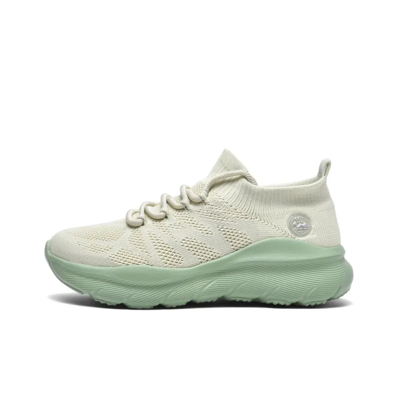 POLUDIYIPI Breathable Anti Slip And Wear Resistant Mid Top Casual City Commute Running Shoes Unisex Wild Journey Green-0