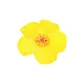 Yellow Floral Hair Clip, 1 Piece