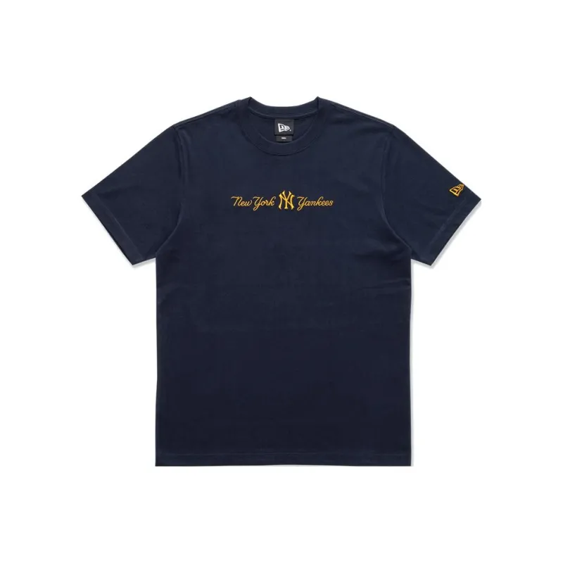 New Era New Era X MLB Co brand T Shirt Unisex-0