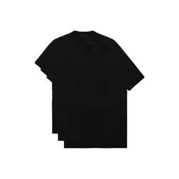 PRADA Short sleeve Cotton T shirt Pack Of Three