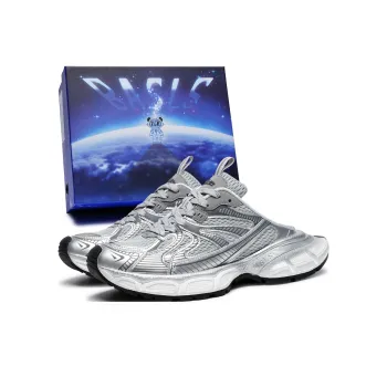 BASLS Bashe Series Mules Breathable Height Increasing Low Top Chunky Sneakers Unisex
