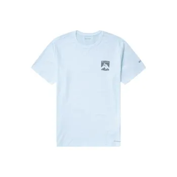 Columbia T Shirts Men Light Blue